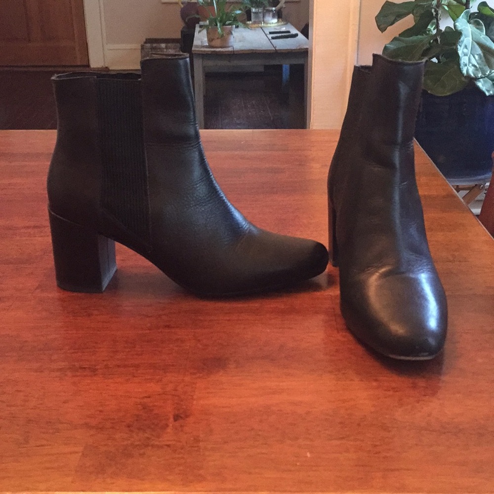 Zara Black Ankle Boots